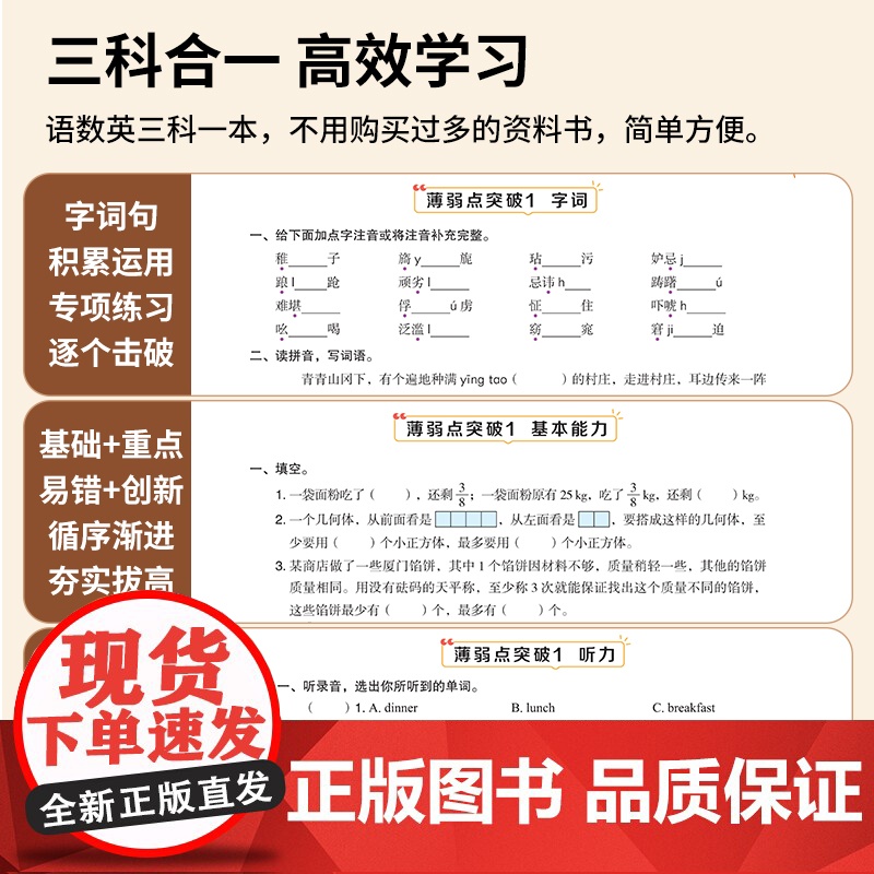 暑假预复习一本通 5升6 知识·九章 编 小学教辅文教 正版图书籍 知识出版社高清大图