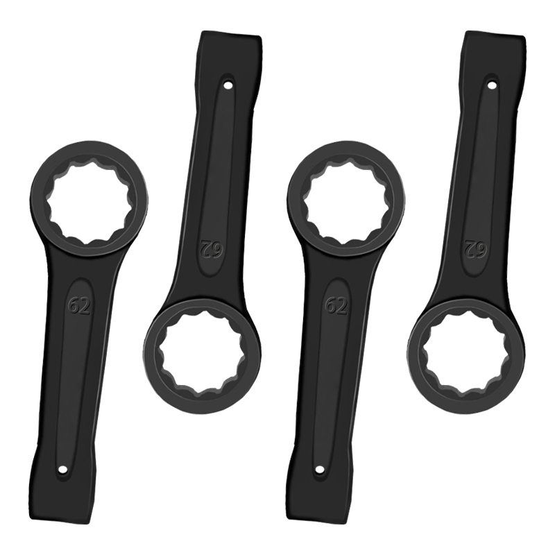 立伟铁牛敲击梅花扳手62mm/把高清大图