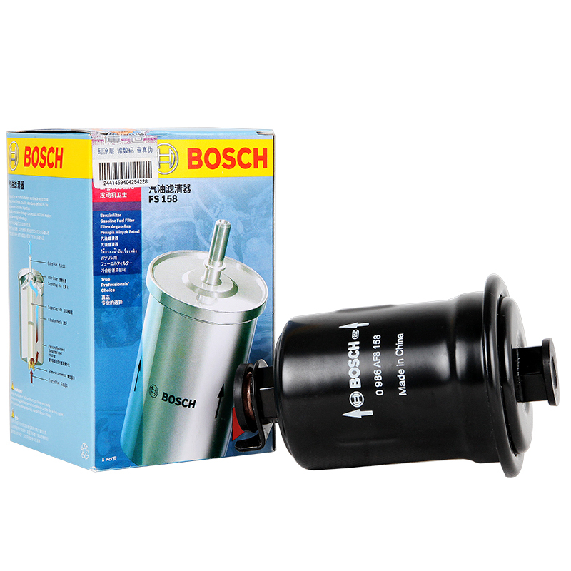 博世(BOSCH)汽滤/燃油滤清器 0986AF8158(吉利自由舰/豪情/美人豹/SC3/陆风X6/一汽威志1.3)