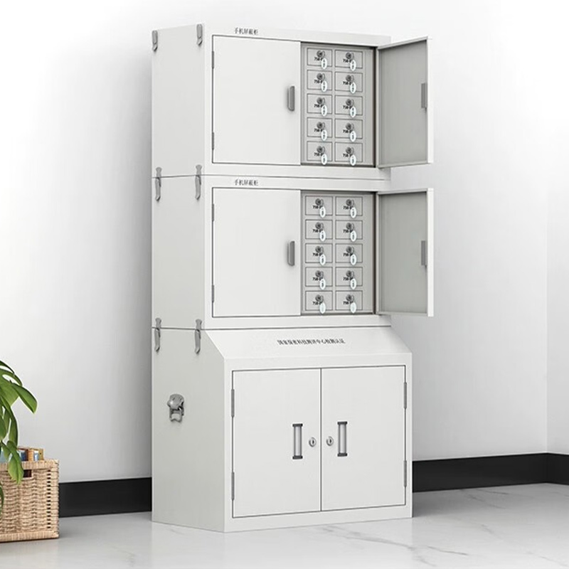 双朗 手机屏蔽柜40格含底柜 SLJ1540D 1560*776*350mm 白色 套高清大图