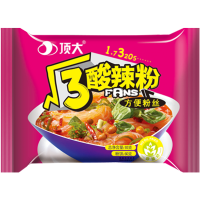 [中华特色]河北供销馆 顶大 酸辣粉93g 非油炸速食 方便粉丝泡面方便面 河北秦皇岛特产 华北