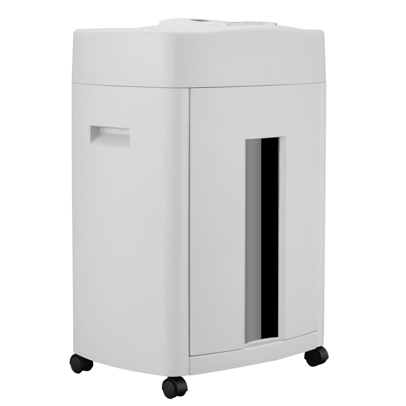 汉王(Hanvon)HW-410DS全自动碎纸机德国5级高保密 大型办公商用双重进纸长时间碎卡光盘粉碎机1