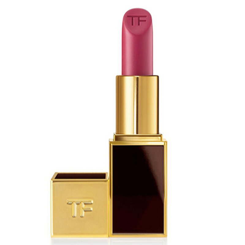[赠送精美礼盒 ]Tom Ford 汤姆福特tf口红黑金黑管女士唇膏3g48#VIRGIN-ROSE 丰唇 显色 红色系