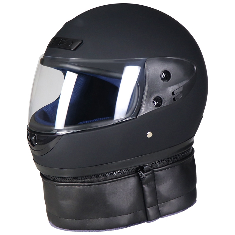 闪电客面罩电动车头盔全盔保暖冬季防寒男女骑行摩托车四季