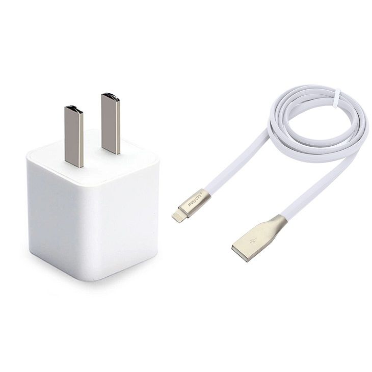 品胜苹果充电器iphone6原装插头6s手机7plus数据线x套装正品5v1a|1a