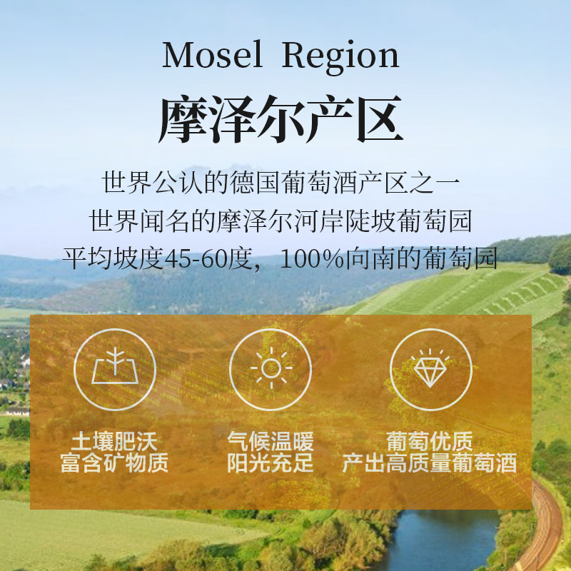 德国原瓶原装进口酒庄直采魅后绅士熊优质雷司令干白葡萄酒750ml高清大图