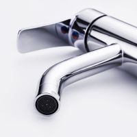 ARROW箭牌卫浴全铜高脚单把单孔冷热洗陶瓷片阀芯不锈钢卫浴龙头AE4111