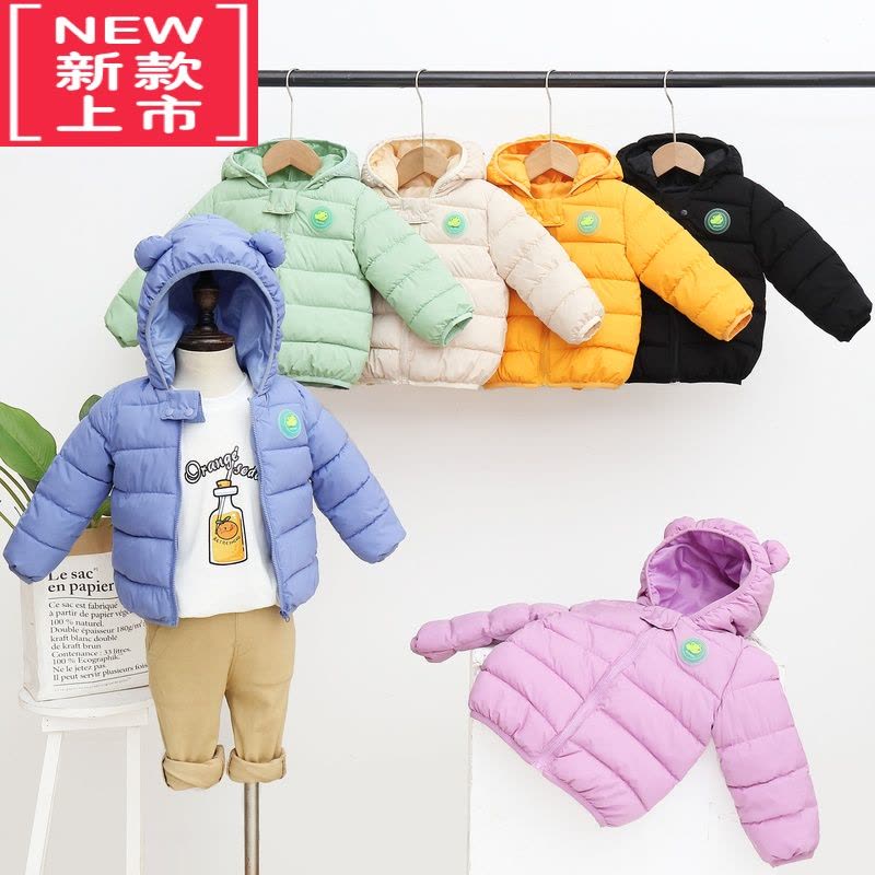 可莉允新款宝宝棉衣婴儿童装儿童轻薄羽绒棉服小孩外套男女小童棉袄秋冬图片