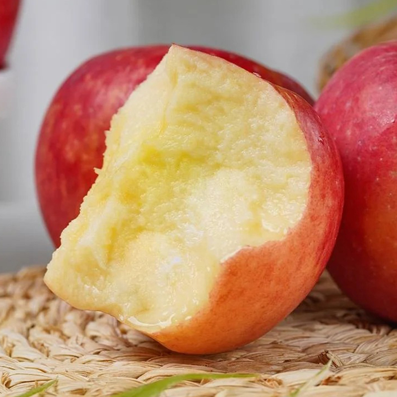 陕西延安洛川新品种秦脆苹果水果 25枚70mm小果 新鲜脆甜水果高清大图