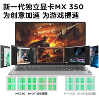 联想Lenovo 小新13 13.3英寸 I5-10210U 8G 1T固态 MX350 2G 定制版 便携超极本 办公商务本 娱乐游戏 小新非pro 全新正品 笔记本电脑 银