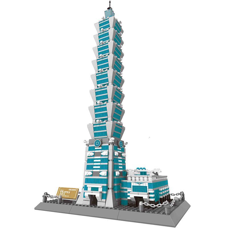 台北101大楼1511片视频介绍_万格积木 世界著名建筑兼容