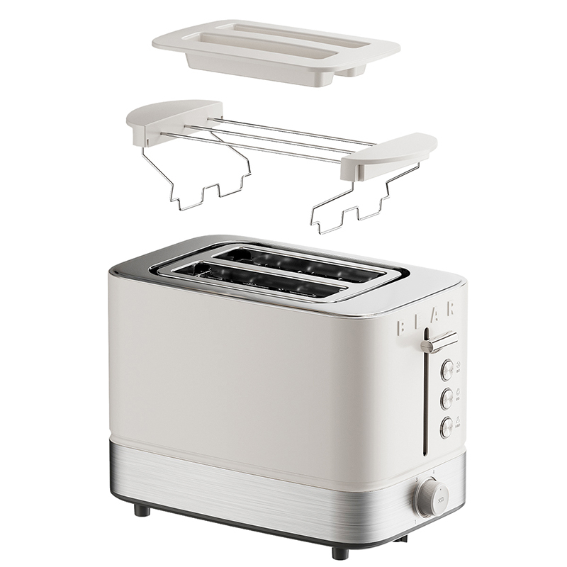 小熊(Bear) DSL-F02H5 家用小型多士炉 白色 / 台高清大图