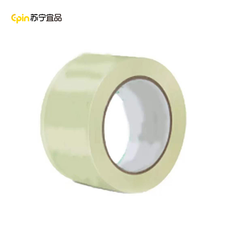得力高品质高透明封箱胶带/打包胶带 60mm*100y*50um(91.4m/卷) 单卷装
