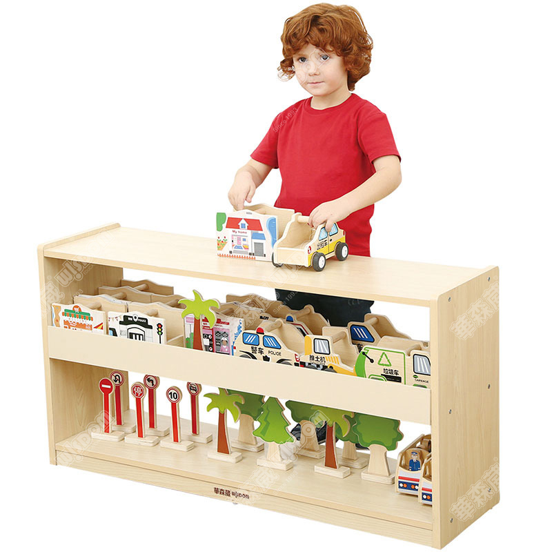 华森葳儿童家具 万用系统积木柜高清大图