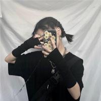 暗黑山本袖套[冰袖]一双 均码 洛丽塔手袖夏酷ins辣妹lo忍者手套甜酷袖套女防晒夏季酷jk手臂套