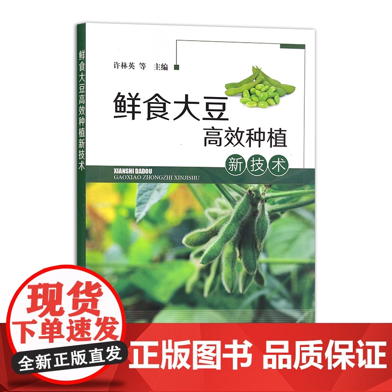 鲜食大豆高效种植新技术 许林英 等 栽培技术 黄豆 种植管理 田间管理 毛豆 30348高清大图