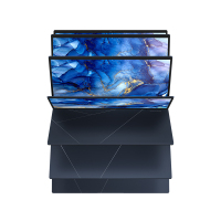华硕灵耀14 2022 英特尔12代酷睿EVO i7-1260P 16G 1TB 100%DCI-P3 2.8K OLED 水墨蓝 超轻薄商务办公潮流笔记本电脑