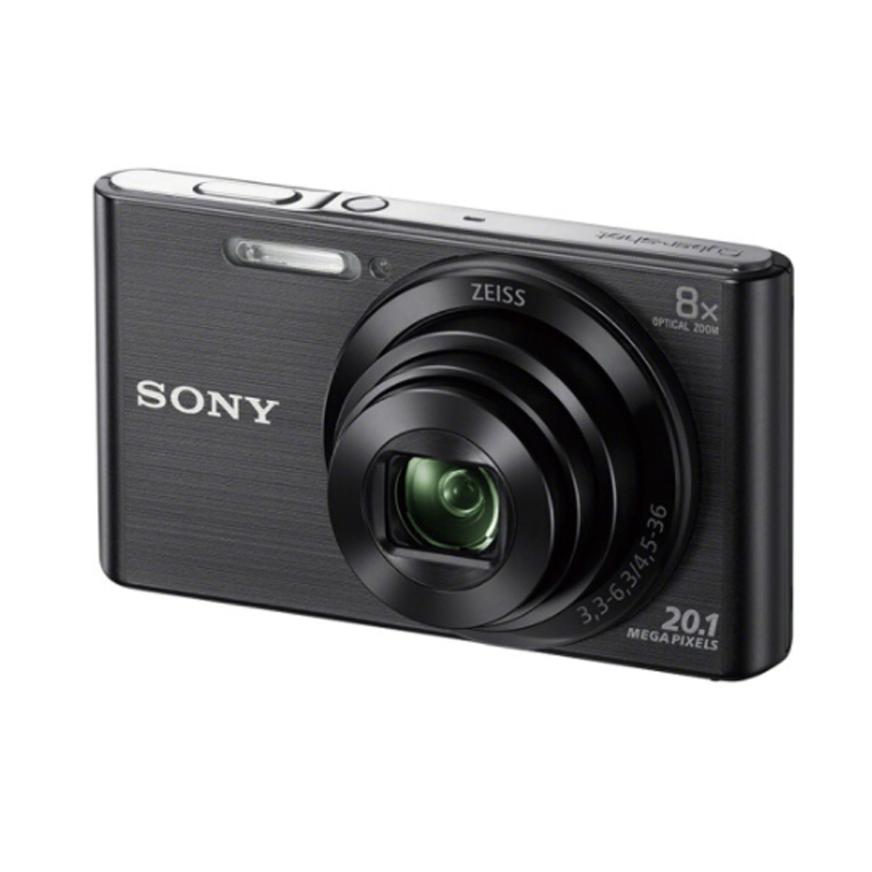 索尼(SONY)DSC-W830 家用数码相机办公实用型卡片机照相机 黑色