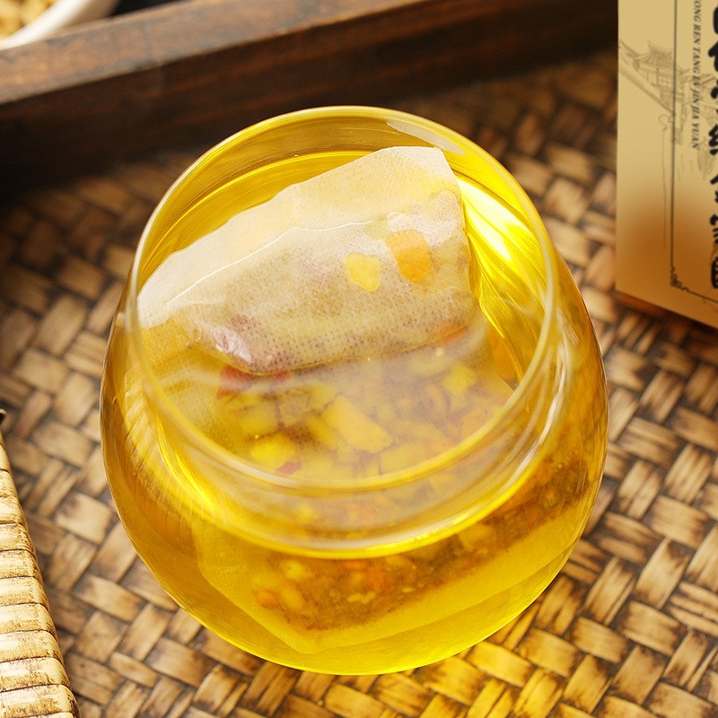 拍1发2 同仁堂 猴头菇丁香砂仁栀子茶150g红枣茶茯苓沙棘山药栀子山楂茶橘皮养生茶饮官方正品高清大图