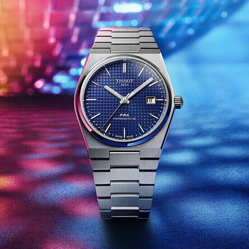 天梭(TISSOT)[HENRY刘宪华同款]PRX超级玩家系列 男表T137.407.11.041.00