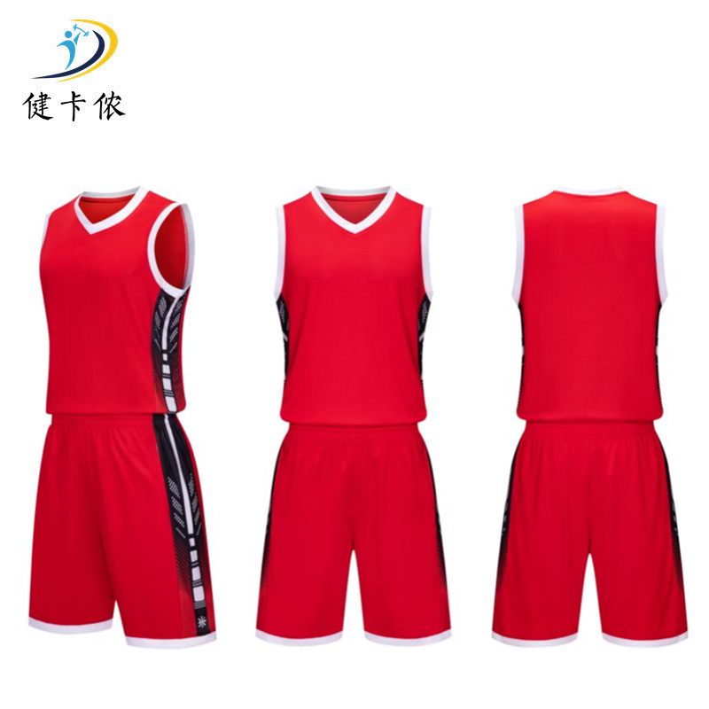 健卡侬篮球服JA166/套高清大图
