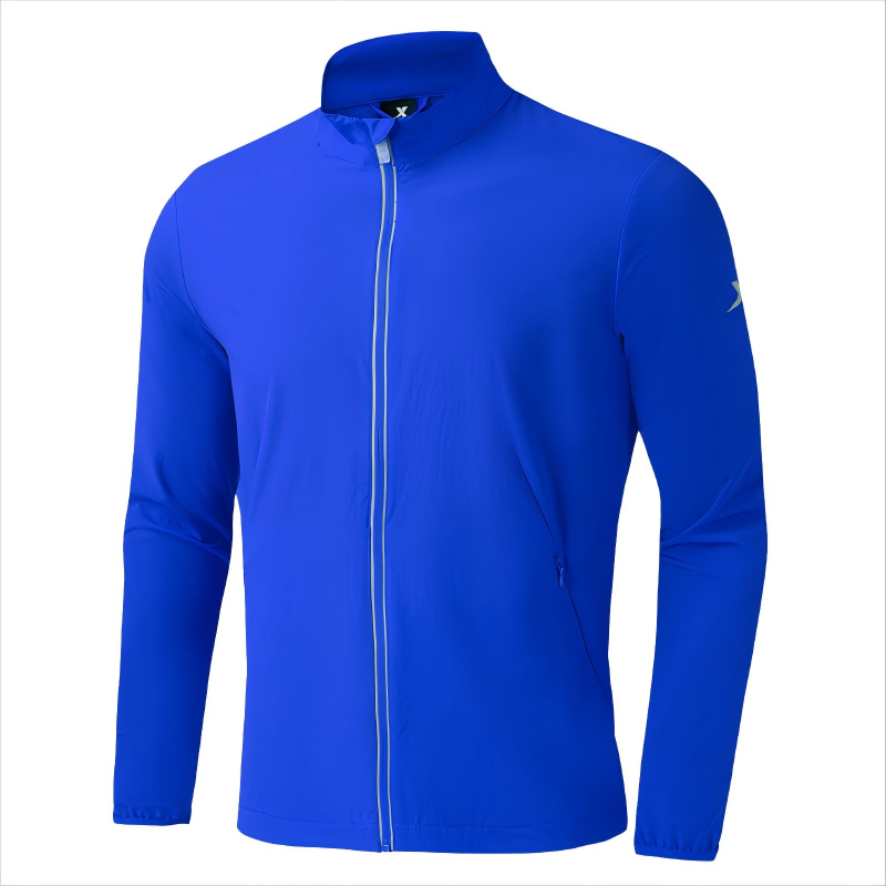 特步 单风衣尼氨四面弹上衣(女)XS-6XL 激情兰 979228148028 件高清大图