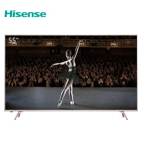 海信(Hisense)HZ55E6T 55英寸电视机 金属纤薄 香槟金 4K超高清HDR VIDAA4.0 人工智能语音