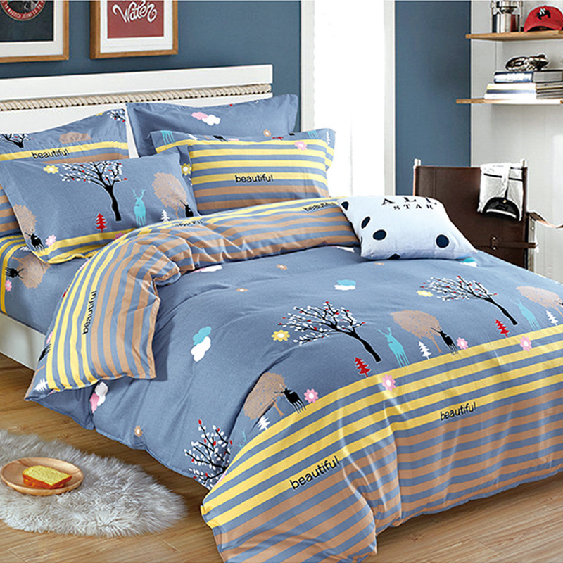 被套单件160X200CM/ 加厚被套 卡通简约被套被罩床品套/罩 >被套AWANHOO A11811