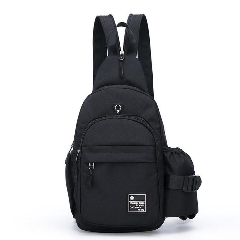 男士小背包韩版休闲多功能迷你双肩单肩斜挎胸包新款ipad情侣背包167