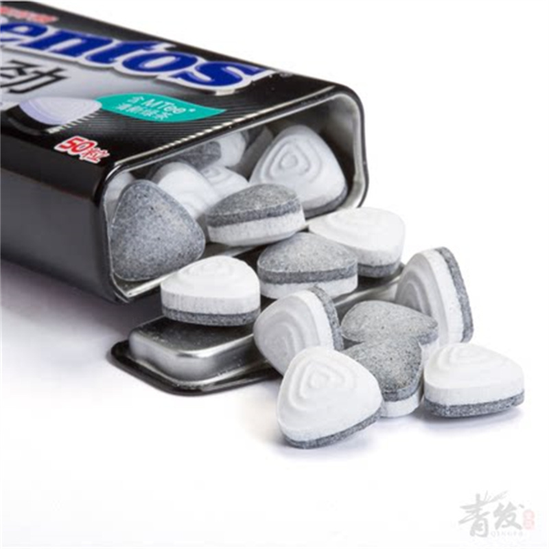 曼妥思清劲无糖青柠薄荷味35g*1盒组合装上课防困糖薄荷糖糖果