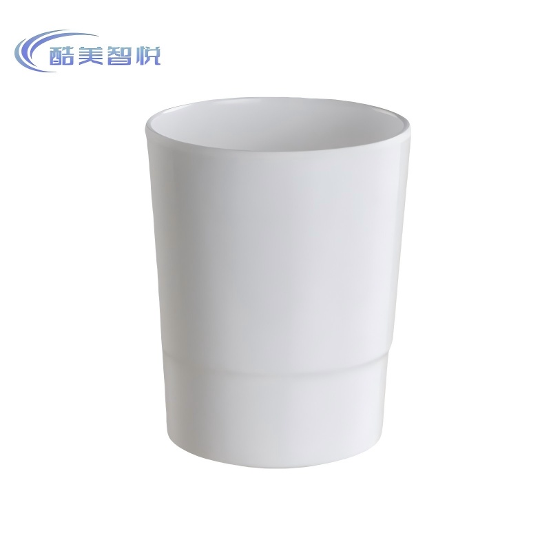 酷美智悦 密胺杯子白色255ml两个装 KM-BH525 套高清大图