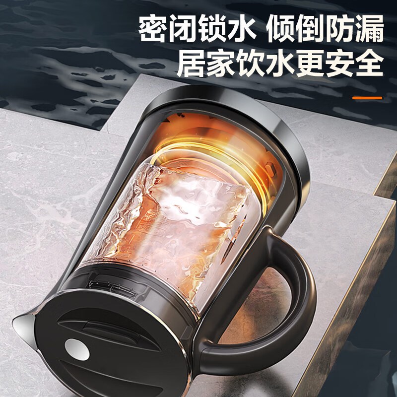 苏泊尔(SUPOR)电水壶烧水壶可调温保温316L不锈钢电热水壶家用智能温度显示煮水壶8重防护设计 SW-15FQ03A