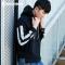 梵卡文大码卫衣男连帽韩版加绒潮流学生帅气宽松套头加厚圆领长袖