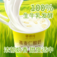 疆疆纯燕麦仁爵酸奶两箱20杯粒粒饱满奶香浓郁美味酸奶160g*20