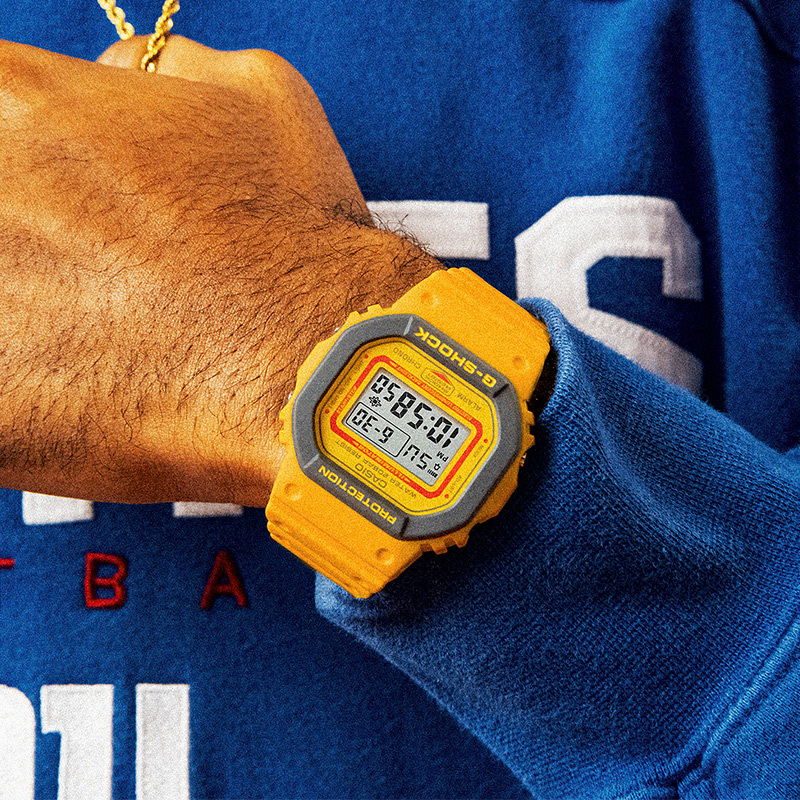 卡西欧手表gshock新品复古风格90年代经典配色防水防震运动表款ga110