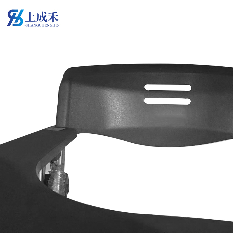 上成禾折叠培训椅黑色含写字板+书网/把高清大图