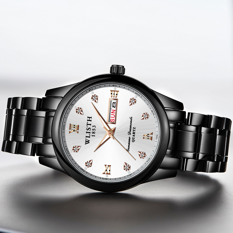 沃力仕wlisth男士时尚创意男表防水钢带男士腕表定制批发非机械表石英