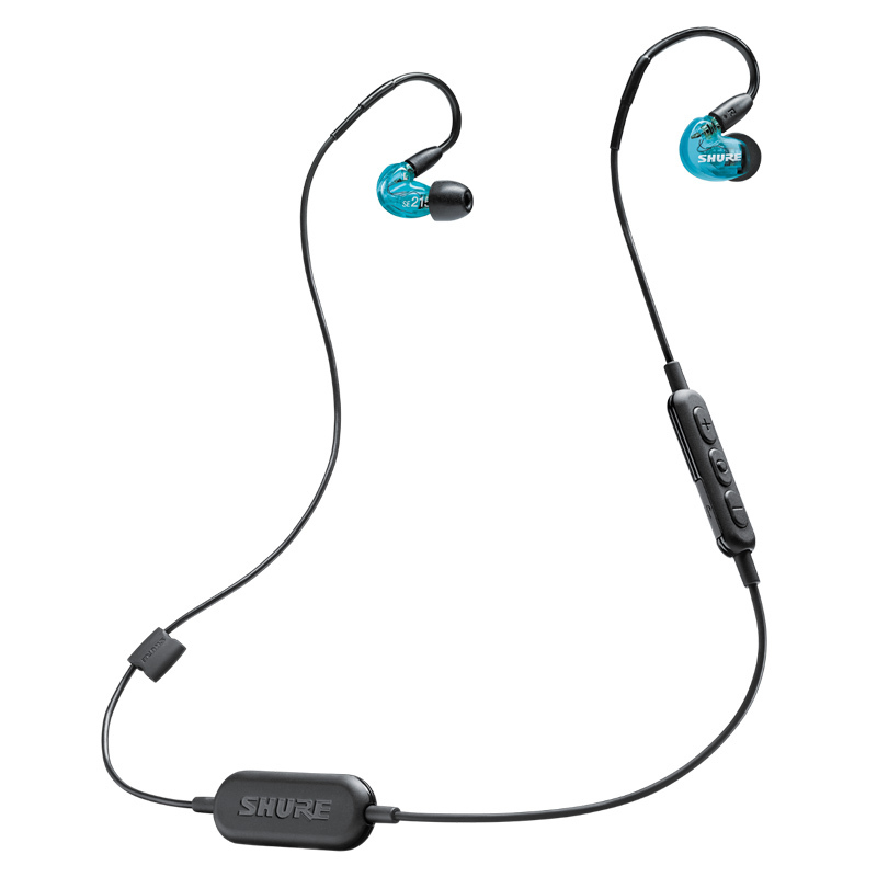 Shure/舒尔 SE215-BT1无线蓝牙音乐耳机 入耳式运动蓝牙挂耳式塞