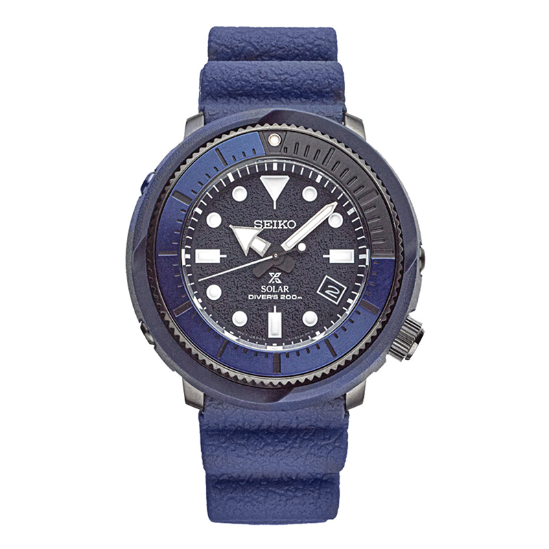 精工(SEIKO)手表 PROSPEX Street Series系列200米防水运动石英太阳能罐头男表SNE533P1