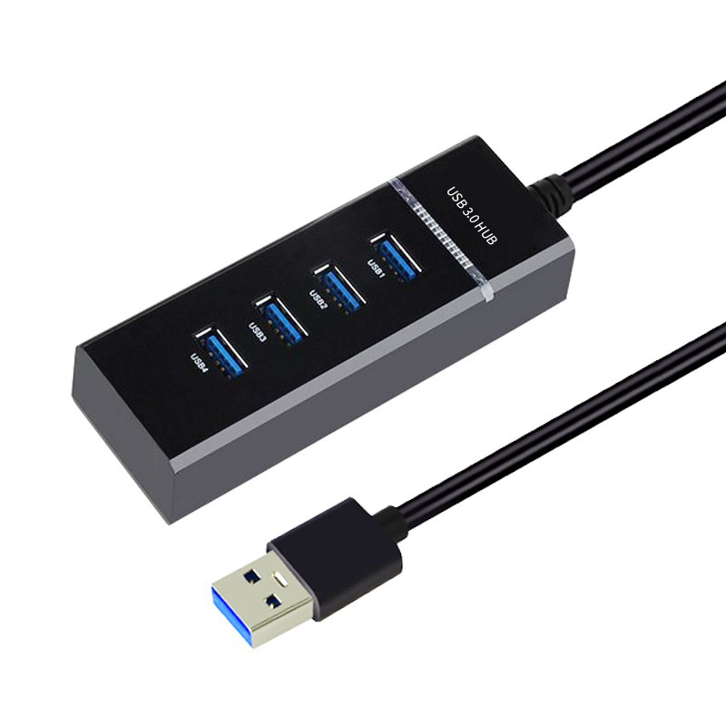 USB3.0分线器 高速4口HUB 多接口扩展转换器