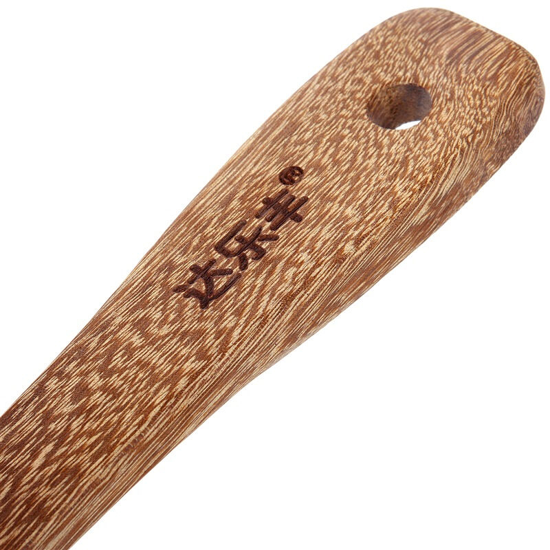 达乐丰木质 铲类 38CM 鸡翅木无漆木锅铲 木铲子 不粘锅专用炒菜铲子 实木锅铲 1件装国产长柄铲子