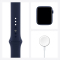 Apple Watch Series 6 40毫米 (GPS版 蓝色铝金属表壳 深海军蓝色运动型表带)