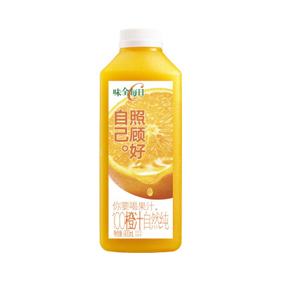 味全每日C100%橙汁900ml
