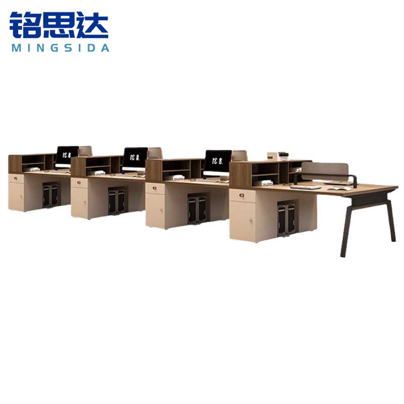 铭思达屏风工位4.8米八人张