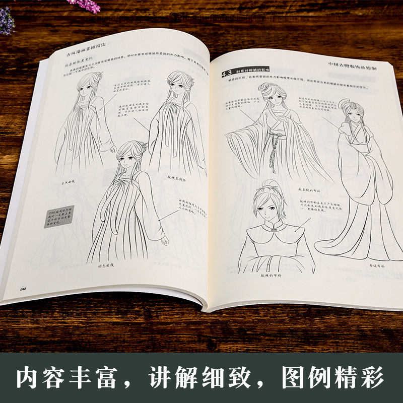 [正版]无基础学古风漫画素描技法动漫手绘漫画素描综合技法素描美术书入门画漫画自学基础入门教程绘画动漫人物绘画手绘素描技法