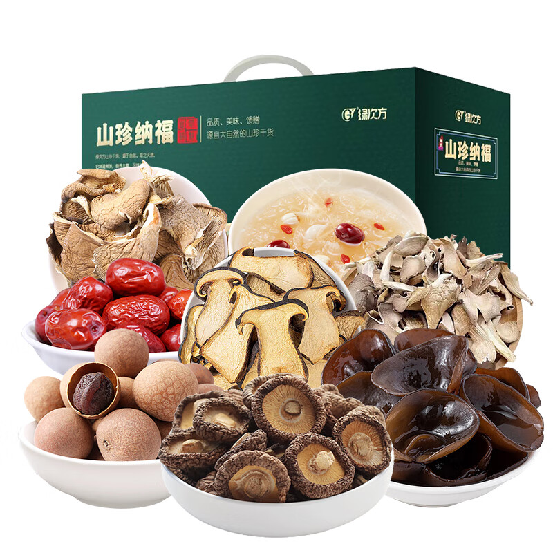 绿次方 山珍礼盒B款720g