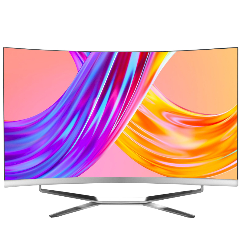 铭能 32英寸曲面一体机电脑 11代n5095/16g内存/512g固态 高性能家用