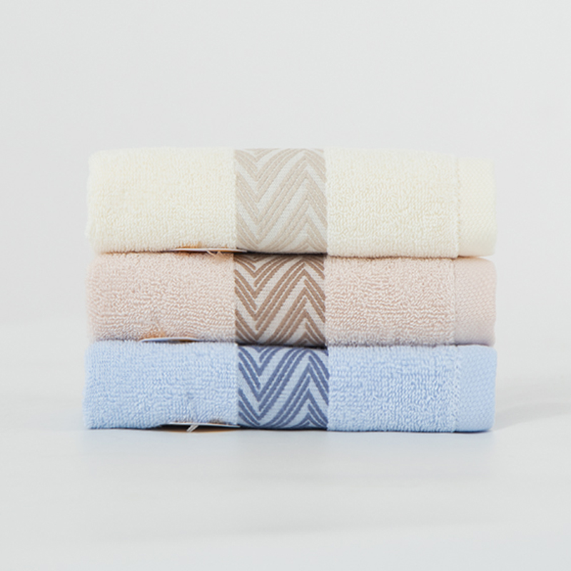 三利宽缎斜纹面巾9840高清大图