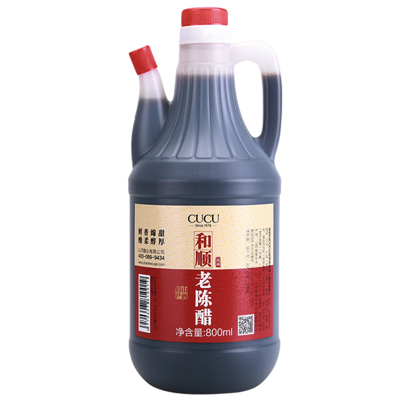 CUCU 醋 和顺老陈醋800ml 山西陈醋 固态发酵