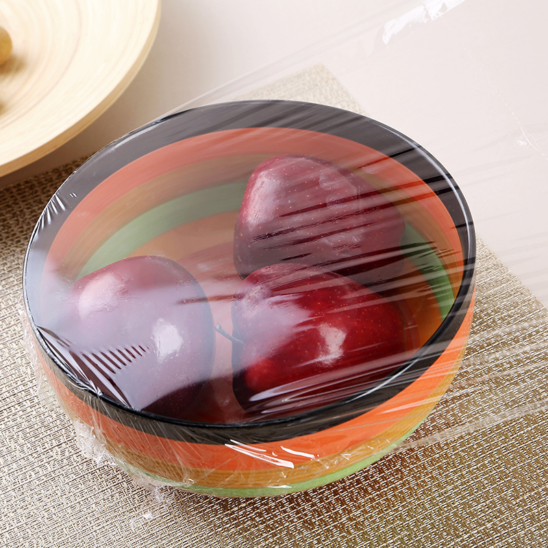 洁成一次性保鲜膜微波炉厨房适用25cm*60m食品保鲜200次